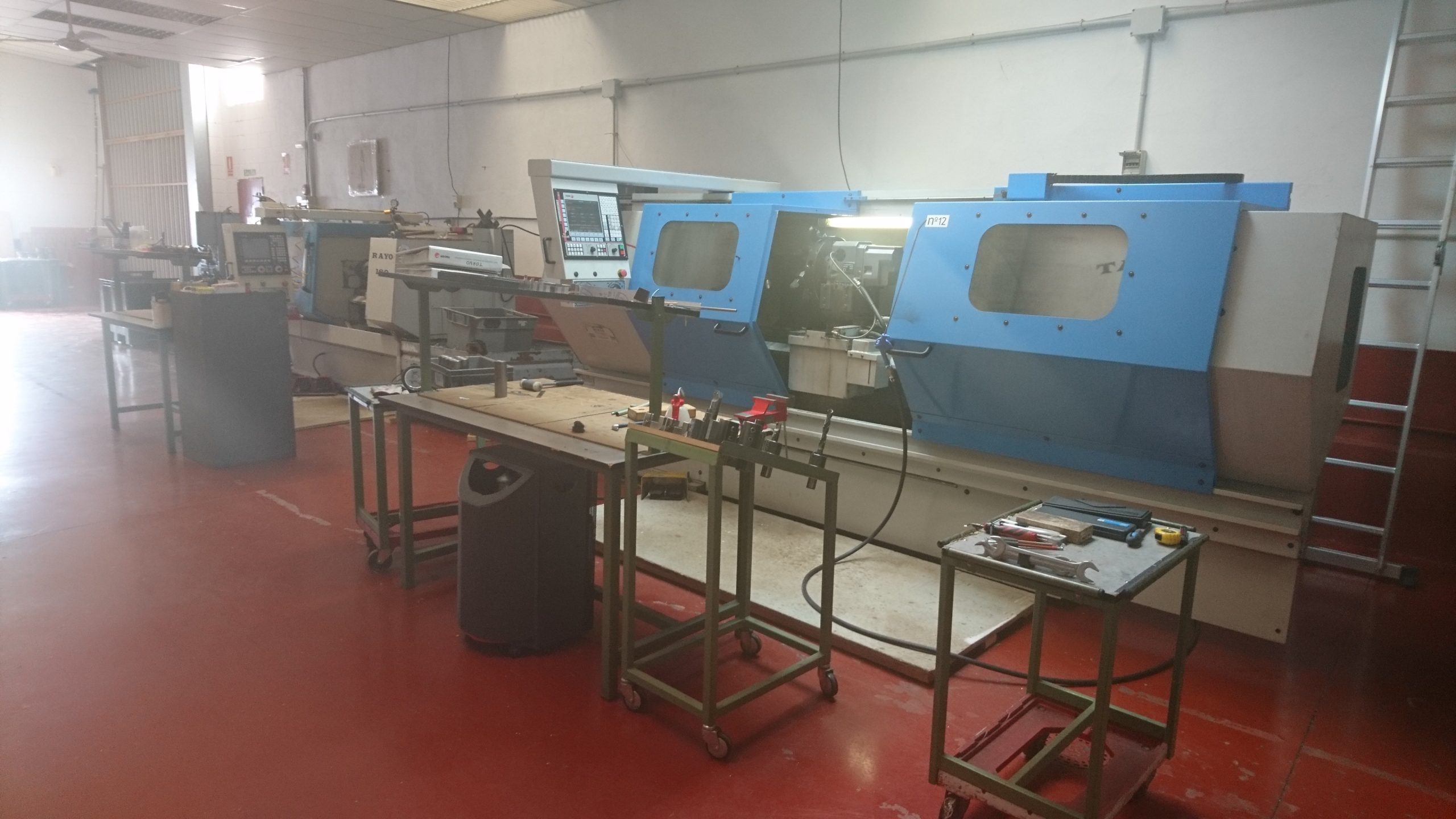Torno cnc pinacho diametro 520 x1600